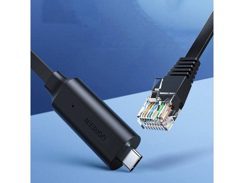 UGREEN USB-C zu Seriell RJ45 RS232 Console Kabel 1.5 Meter