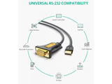 UGREEN USB to RS-232 DB9 Kabel - USB 2.0 zu RS232 DB9 Adapter Kabel