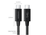 UGREEN Kabel UGREEN USB4 Gen3 Thunderbolt 3 Kabel 0.8 Meter 40 Gbps 100 Watt 30691 6957303836918