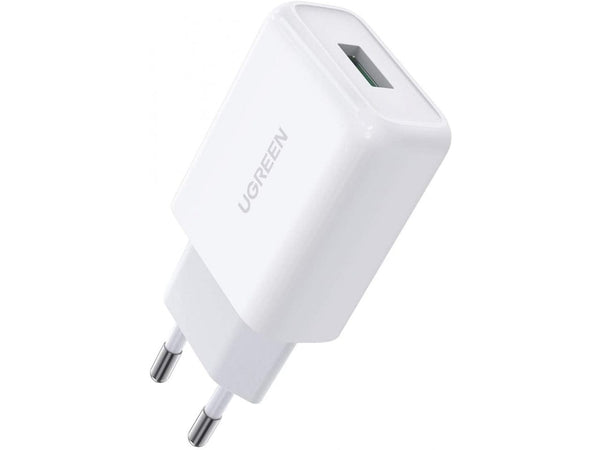 UGREEN Quick Charge 3.0 USB Handy Ladegerät schnell und sicher weiss