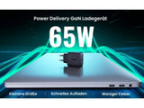 UGREEN USB-C Power Delivery Ladegerät GaN X PD 65 Watt schwarz