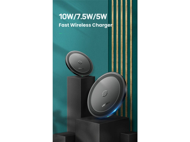 10W Qi Wireless Fast Charge Auto Ladegerät Infrarot C9