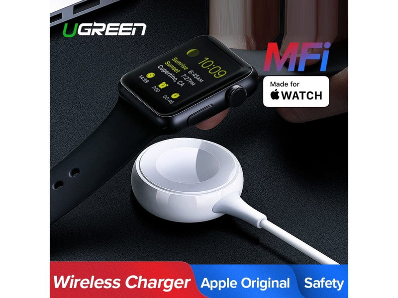 UGREEN Magnetisches USB Ladekabel für Apple Watch MFi 1m weiss
