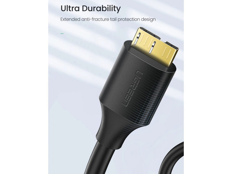 UGREEN Stabiles USB 3.0 auf Micro B Festplatten Kabel 1 Meter